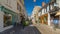 Walking on the street of Fontainebleau in France timelapse hyperlapse.