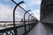 Walking on the Sydney Harbour Bridge in Sydney, Australia