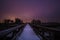 A Walking Trail Bridge over the Platte River