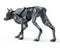 Walking Wolf Robot Back View