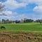 Walking through Wollaton Hall Park in Nottingham