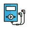Walkman Isolated Vector icon which can easily modify or edit