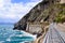 The walkway along the coastline, Via del Amore in the national park Cinque Terre