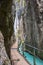 Walkway through the Leutasch Gorge