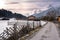 Walkway in Loisach Valley, Garmisch-Partenkirchen