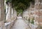 Walkway in the Masseria Torre Coccaro