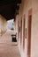 Walkway, Mission San Antonio de Padua, Jolon, California.