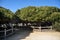 Walkway for people walking go to Bathers Beach at Fremantle port city