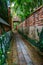 Walkway of a Thai garden