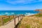 Walkway to Praia do Amado beach