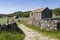 Walkway to the Wharfe local cottage in Grassington