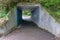 Walkway Under A Bridge