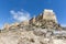 Wall of the Alcazaba of AlmerÃ­a, a fortified complex in AlmerÃ­a, n Andalusia, Spain