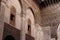 Wall of the ancient University of al - Karaouine in Fez, Morocco