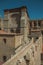 Wall with battlement and the Cathedral of Avila