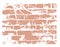 Wall brick, grunge background