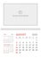 Wall calendar planner template for August 2020