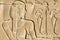 Wall carving, the temple of Edfu, Egypt