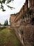 Wall of the Castelvecchio in Verona