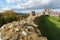 The wall and the castle of Dover