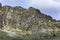 Wall with climbing routes on the Velka kopka peak Wielka Kopa Popradzka