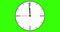 Wall Clock animation with ticking second hand, shows the last 30 seconds until 12