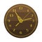 Wall clock circle sign with chronometer pointer tool and deadline stopwatch speed office alarm timer minute watch vector