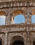 Wall Coliseum, an architectural monument, against the blue sky