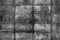 The wall of concrete tiles decorative bricks. textural composition