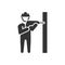 Wall drilling icon