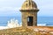 The wall of fort San Cristobal in San Juan, Puerto Rico