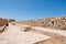 The wall of the Fortezza on Crete, Rethymnon city. Greece.