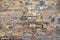 Wall grunge texture background stone. Modern slate outdoor decorative rocks. Coarse, rough ston