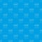 Wall heater pattern vector seamless blue