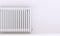 Wall heater in white empty interior