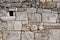 Wall at Historic Ancient Theatre, Hierapolis, Pamukkale, Denizli Province, Turkey