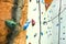 Wall indoor rock climbing artificial rocks