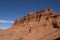 Wall of Kharmin Tsav canyon in the Mongolian Gobi desert