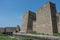 Wall, moat and towers of Smederevo Fortress is a medieval forti