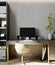 Wall mockup in office interior background, workplace 3d render