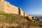 Wall of Naryn-Kala fortress and view of Derbent city.