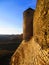 Wall of the old fortress with a turret, Kamenets Podolskiy, Ukraine