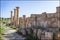 Wall and pillars at the Mausoleum of Best in Sabratha