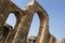 Wall and pillars in qutub minar