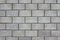 Wall of rectangular concrete blocks