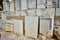 The wall sign remains on the wall of Celsus Library, Ephesus