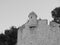 Wall and small tower of the Castillo de Denia, Spain