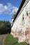 Wall of the Spaso Andronikov monastery in Moscow