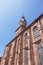 Wall and spire of Cathedral of Holy Spirit in Heidelberg