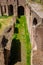 Wall of the Stadium of Domitian on the Palatine Hill in Rome